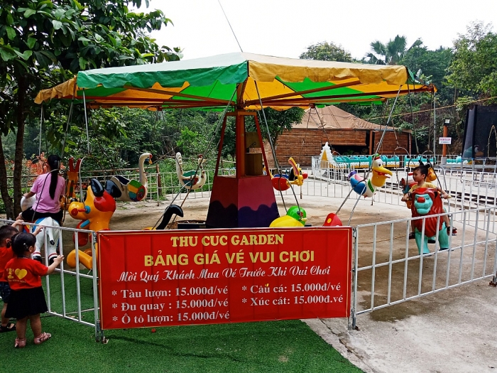 Khu vui chơi xâm phạm Đền Hùng vẫn ngang nhiên tồn tại phu tho i ach thao do cac cong trinh xay dung trai phep tai den hung