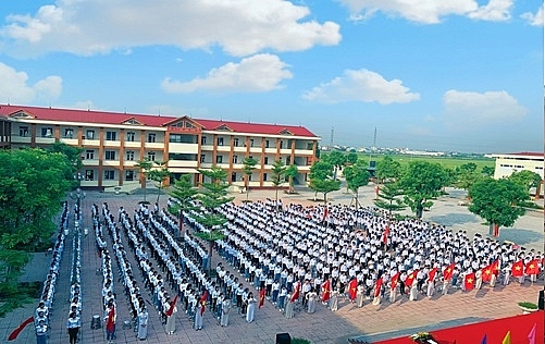 Thầy và trò trường THPT Đồng Đậu tích cực thi đua “Dạy tốt – Học tốt” Thầy và trò trường THPT Đồng Đậu tích cực thi đua “Dạy tốt – Học tốt”