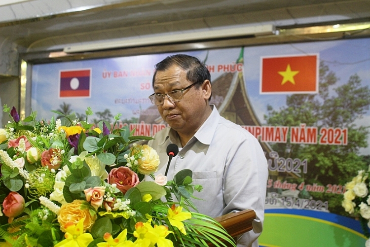 Ra mắt Ban liên lạc lưu học sinh Lào tại Vĩnh Phúc nhân dịp Tết cổ truyền Bunpimay
