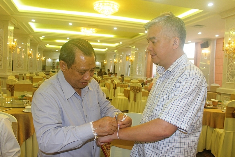 Ra mắt Ban liên lạc lưu học sinh Lào tại Vĩnh Phúc nhân dịp Tết cổ truyền Bunpimay