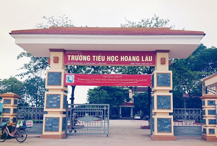 Vĩnh Phúc: Trường Tiểu học Hoàng Lâu nỗ lực tăng cường cơ sở vật chất, nâng cao chất lượng giáo dục Vĩnh Phúc: Trường Tiểu học Hoàng Lâu nỗ lực tăng cường cơ sở vật chất, nâng cao chất lượng giáo dục