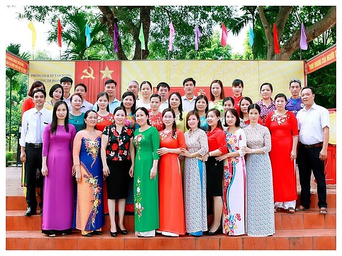 Vĩnh Phúc: Trường Tiểu học Hoàng Lâu nỗ lực tăng cường cơ sở vật chất, nâng cao chất lượng giáo dục Vĩnh Phúc: Trường Tiểu học Hoàng Lâu nỗ lực tăng cường cơ sở vật chất, nâng cao chất lượng giáo dục