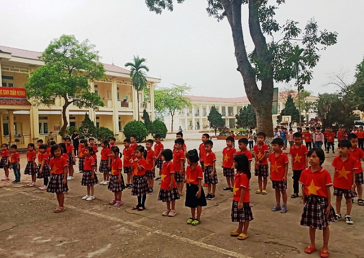 Vĩnh Phúc: Trường Tiểu học Hoàng Lâu nỗ lực tăng cường cơ sở vật chất, nâng cao chất lượng giáo dục Vĩnh Phúc: Trường Tiểu học Hoàng Lâu nỗ lực tăng cường cơ sở vật chất, nâng cao chất lượng giáo dục