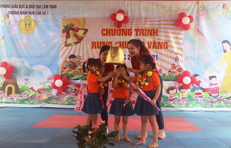 Phú Thọ: Các bé trường Mầm non Cao Xá 1 sôi nổi giao lưu “Rung Chuông vàng” Phú Thọ: Các bé trường Mầm non Cao Xá 1 sôi nổi giao lưu “Rung Chuông vàng”