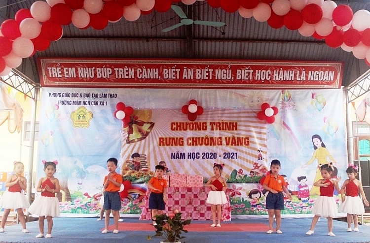 Phú Thọ: Các bé trường Mầm non Cao Xá 1 sôi nổi giao lưu “Rung Chuông vàng” Phú Thọ: Các bé trường Mầm non Cao Xá 1 sôi nổi giao lưu “Rung Chuông vàng”