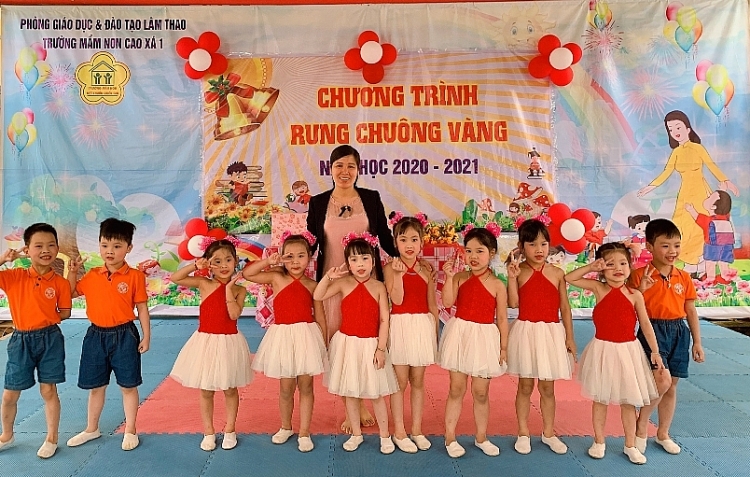 Phú Thọ: Các bé trường Mầm non Cao Xá 1 sôi nổi giao lưu “Rung Chuông vàng” Phú Thọ: Các bé trường Mầm non Cao Xá 1 sôi nổi giao lưu “Rung Chuông vàng”