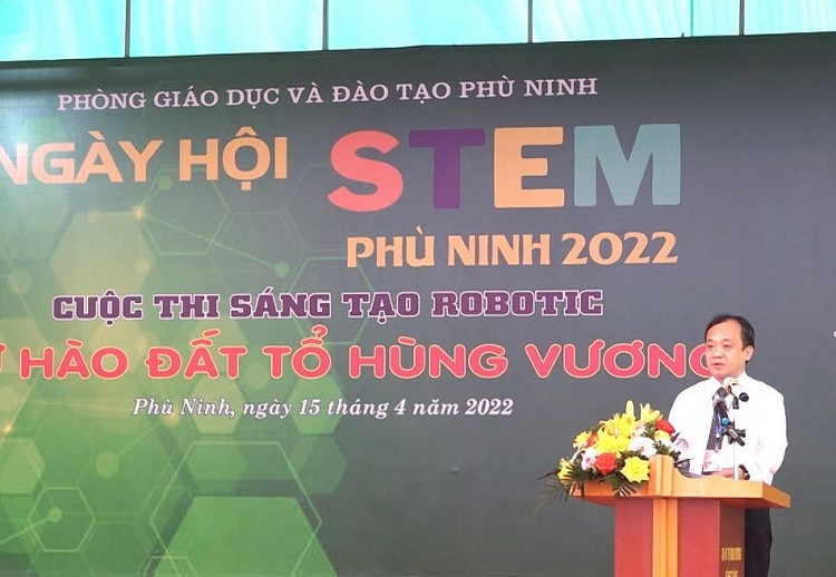 Sôi nổi Ngày hội STEM Phù Ninh 2022: Tự hào Đất Tổ Hùng Vương Sôi nổi Ngày hội STEM Phù Ninh 2022: Tự hào Đất Tổ Hùng Vương