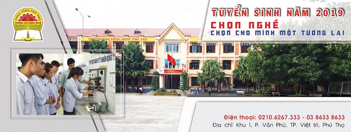truong cao dang nghe phu tho tuyen sinh nam 2019