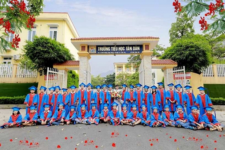 Trường Tiểu học Tân Dân (Phú Thọ): Chất lượng giáo dục toàn diện được giữ vững và nâng cao Trường Tiểu học Tân Dân (Phú Thọ): Chất lượng giáo dục toàn diện được giữ vững và nâng cao