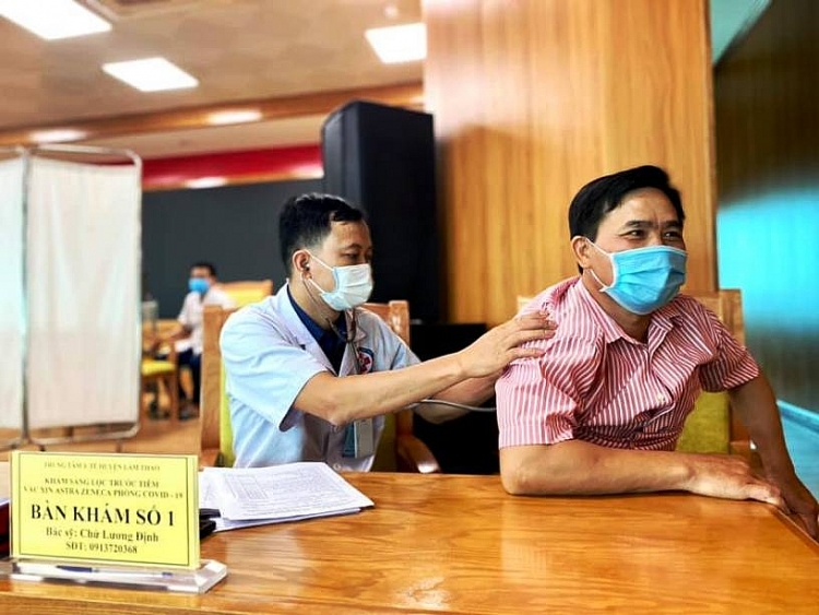 Tỉnh Phú Thọ đã hoàn thành tiêm vắc xin Covid-19 đợt 2 năm 2021 Tỉnh Phú Thọ đã hoàn thành tiêm vắc xin Covid-19 đợt 2 năm 2021