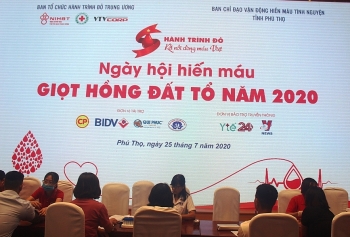 Phú Thọ: Ngày hội hiến máu “Giọt hồng Đất Tổ
