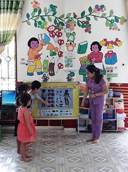 Trường Mầm non Gia Khánh duy trì tốt các tiêu chí trường Chuẩn Quốc gia mức độ 2 truong mam non gia khanh duy tri tot cac tieu chi truong chuan quoc gia muc do 2