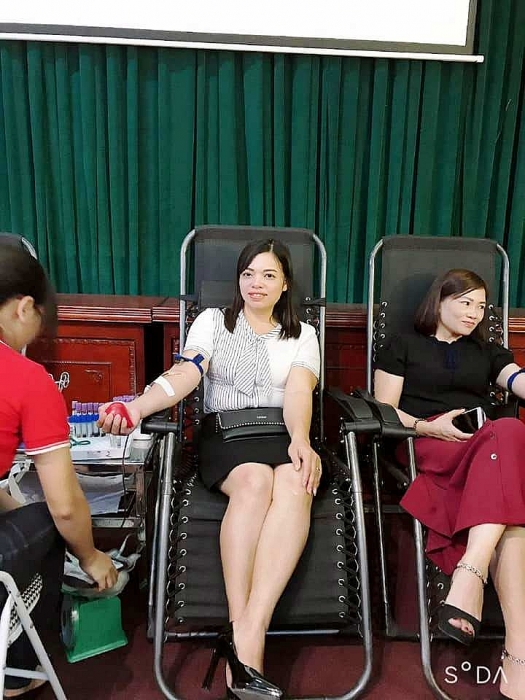 Phú Thọ: Hơn 200 cán bộ giáo viên ngành Giáo dục huyện Lâm Thao hiến máu tình nguyện phu tho hon 200 can bo giao vien nganh giao duc huyen lam thao hien mau tinh nguyen