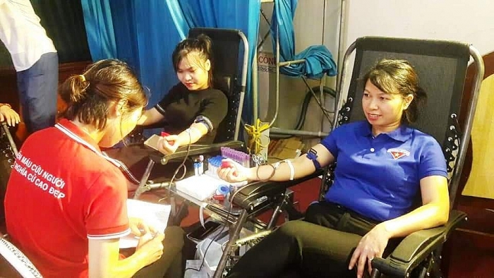 Phú Thọ: Hơn 200 cán bộ giáo viên ngành Giáo dục huyện Lâm Thao hiến máu tình nguyện phu tho hon 200 can bo giao vien nganh giao duc huyen lam thao hien mau tinh nguyen