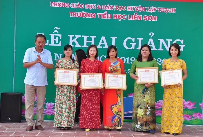 Trường Tiểu học Liễn Sơn: Tích cực đổi mới phương pháp dạy học, tăng cường giáo dục kỹ năng sống truong tieu hoc lien son tich cuc doi moi phuong phap day hoc tang cuong giao duc ky nang song