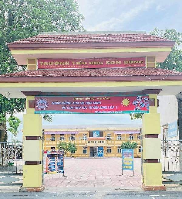 Vĩnh Phúc: Trường Tiểu học Sơn Đông sẵn sàng dạy học ứng phó dịch bệnh Covid-19 Vĩnh Phúc: Trường Tiểu học Sơn Đông sẵn sàng dạy học ứng phó dịch bệnh Covid-19