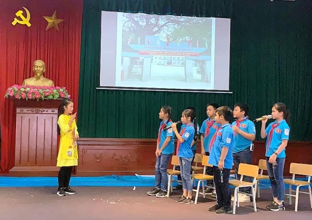 Phú Thọ: Sôi nổi giao lưu các Câu lạc bộ tiếng Anh HS Tiểu học huyện Lâm Thao phu tho soi noi giao luu cac cau lac bo tieng anh hs tieu hoc huyen lam thao