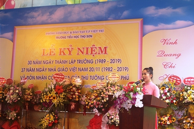 Phú Thọ: Nhiều trường học tổ chức long trọng ngày nhà giáo Việt Nam phu tho nhieu truong hoc to chuc tuyen truyen giao duc ngay nha giao viet nam
