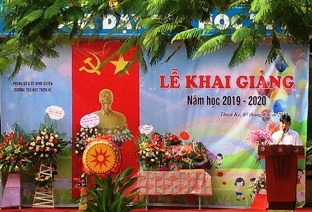 Trường Tiểu học Thiện Kế B: Điểm sáng chất lượng giáo dục bậc Tiểu học huỵên Bình Xuyên truong tieu hoc thien ke b diem sang chat luong giao duc bac tieu hoc huyen binh xuyen
