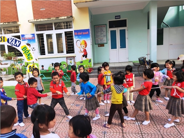 Những “Búp măng non” trường Mầm non Hương Canh phát triển toàn diện thể chất và tinh thần nhung bup mang non truong mam non huong canh phat trien toan dien the chat va tinh than