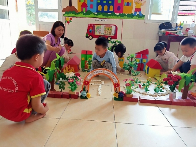 Trường MN Phong Châu: điểm sáng xây dựng trường mầm non lấy trẻ làm trung tâm truong mn phong chau diem sang xay dung truong mam non lay tre lam trung tam