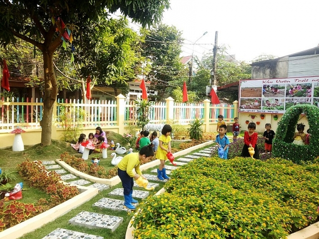 Trường MN Phong Châu: điểm sáng xây dựng trường mầm non lấy trẻ làm trung tâm truong mn phong chau diem sang xay dung truong mam non lay tre lam trung tam