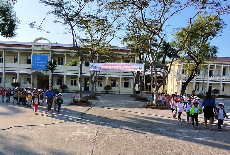 Vĩnh Phúc: “Cổng trường an toàn giao thông – thân thiện” ở trường Tiểu học Tề Lỗ Vĩnh Phúc: “Cổng trường an toàn giao thông – thân thiện” ở trường Tiểu học Tề Lỗ