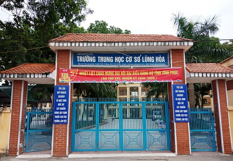 Vĩnh Phúc: Trường THCS Lũng Hòa đổi mới phương pháp dạy học nâng cao chất lượng giáo dục Vĩnh Phúc: Trường THCS Lũng Hòa đổi mới phương pháp dạy học nâng cao chất lượng giáo dục
