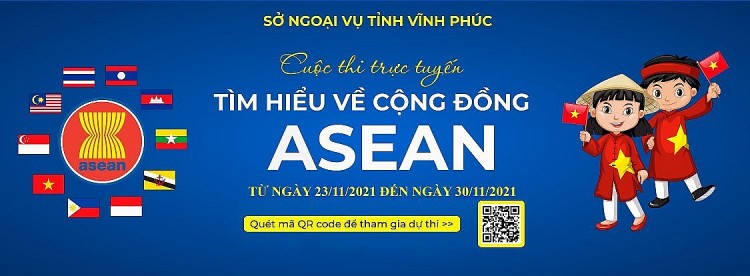 Sở Ngoại vụ tỉnh Vĩnh Phúc phát động cuộc thi trực tuyến “Tìm hiểu về Cộng đồng ASEAN” Sở Ngoại vụ tỉnh Vĩnh Phúc phát động cuộc thi trực tuyến “Tìm hiểu về Cộng đồng ASEAN”