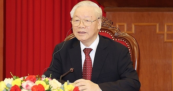 លោក Nguyen Phu Trong អគ្គលេខាបក្សកុម្មុយនិស្តវៀតណាម