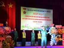 ទីក្រុងហូជីមិញ៖ ជំនួបសំណេះសំណាលអបអរសាទរខួបអនុស្សាវរីយ៍លើកទី៤៥ នៃទិវាជ័យជំនះក្នុងការការពារព្រំដែននិរតី និងរួមជាមួយកងទ័ពនិងប្រជាជនកម្ពុជាយកឈ្នះលើរបបប្រល