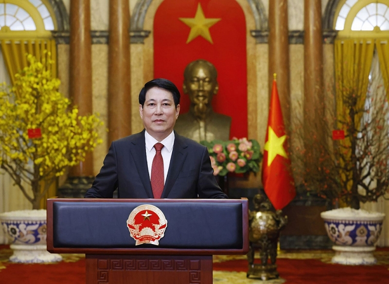  ប្រធានរដ្ឋវៀតណាមលោក Luong Cuong
