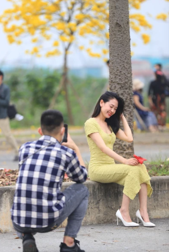 ហាណូយ៖ ប្រជាជនសម្រុកទៅមើលដើមផ្កាត្រុំប៉ែតពណ៌លឿងរីកស្គុះស្គាយ ហាណូយ៖ ប្រជាជនសម្រុកទៅមើលដើមផ្កាត្រុំប៉ែតពណ៌លឿងរីកស្គុះស្គាយ