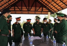 ត្រួតពិនិត្យជាក់ស្តែងដើម្បីរៀបចំកម្មវិធីផ្លាស់ប្តូរមិត្តភាពការពារជាតិព្រំដែនវៀតណាម-កម្ពុជា