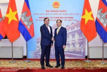 កិច្ចប្រជុំលើកទី២០ នៃគណៈកម្មាធិការចម្រុះវៀតណាម-កម្ពុជា ស្តីពីកិច្ចសហប្រតិបត្តិការសេដ្ឋកិច្ច វប្បធម៌ វិទ្យាសាស្ត្រ និងបច្ចេកទេស