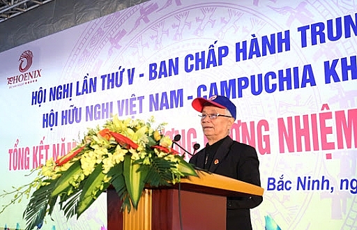 Vu Vuong Viet អនុប្រធានសមាគមមិត្តភាពវៀតណាម - កម្ពុជា។