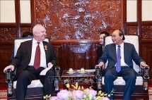 ប្រធានរដ្ឋ លោក Nguyen Xuan Phuc ទទួលជួបជាមួយឯកអគ្គរដ្ឋទូតនៃសហព័ន្ធរុស្ស៊ី