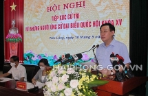 ប្រធានរដ្ឋសភាលោក Vuong Dinh Hue អញ្ជើញ​ជួបសំណេះសំណាល​ជាមួយ​ម្ចាស់ឆ្នោតនៅស្រុក Tien Lang ទីក្រុង Hai Phong