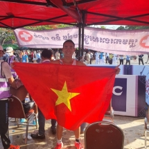 ស៊ីហ្គេមលើកទី៣២៖ នាព្រឹកថ្ងៃទី ៧ ឧសភា ប្រតិភូកីឡាវៀតណាមទទួលបានមេដាយមាសទី ៧