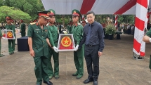 ខេត្ត Gia Lai (វៀតណាម)៖​ ពិធីសូត្រមន្តបង្សុកូលអដ្ឋិធាតុកងទ័ពស្ម័គ្រចិត្ត និងអ្នកជំនាញវៀតណាមដែលពលីជីវិតនៅកម្ពុជា