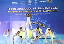 ពិធីបុណ្យ Yoga អន្តរជាតិ - Da Nang (វៀតណាម)​ប្រារព្ធខួបលើកទី ៥០ នៃទំនាក់ទំនងវៀតណាម-ឥណ្ឌា