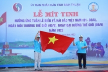 ខេត្ត Binh Thuan ជួយជ្រោមជ្រែងសប្តាហ៍សមុទ្រ និងកោះវៀតណាម