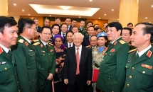 មនោសញ្ចេតនាពិសេសរបស់លោក Nguyen Phu Trong អគ្គលេខាបក្ស ចំពោះកងទ័ពលោកអ៊ំ ហូ