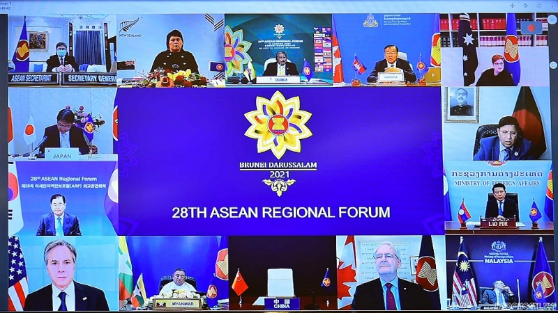 ARF - ២៨៖ ភាគីពាក់ព័ន្ធខិតខំប្រឹងប្រែងកសាងក្រមប្រតិបត្តិសម្រាប់ភាគីនានានៅសមុទ្រខាងកើត (COC)