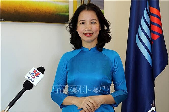 អគ្គលេខាធិការនៃមហាសន្និបាតអន្តរសភាអាស៊ាន (AIPA) លោកស្រី Nguyen Tuong Van (រូបថត៖ TTXVN)
