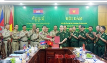 កិច្ចពិភាក្សាស្តីពីកិច្ចសហការគ្រប់គ្រង និងការពារសន្តិសុខតាមព្រំដែនវៀតណាម - កម្ពុជា
