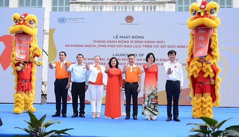 វៀតណាមចាប់ផ្តើមខែសកម្មភាពសម្រាប់សមភាពយេនឌ័រ និងការទប់ស្កាត់ ឆ្លើយតបទៅនឹងអំពើហិង្សាលើមូលដ្ឋានយេនឌ័រ វៀតណាមចាប់ផ្តើមខែសកម្មភាពសម្រាប់សមភាពយេនឌ័រ និងការទប់ស្កាត់ ឆ្លើយតបទៅនឹងអំពើហិង្សាលើមូលដ្ឋានយេនឌ័រ