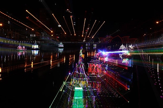 សកម្មភាពទាក់ទាញជាច្រើននៅពិធីបុណ្យអកអំបុករបស់ជនរួមជាតិខ្មែរនៅខេត្ត Soc Trang (វៀតណាម)