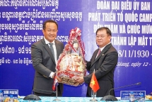 ខេត្ត Kien Giang (ប្រទេសវៀតណាម) ពង្រឹងមិត្តភាពជាមួយខេត្តកែប