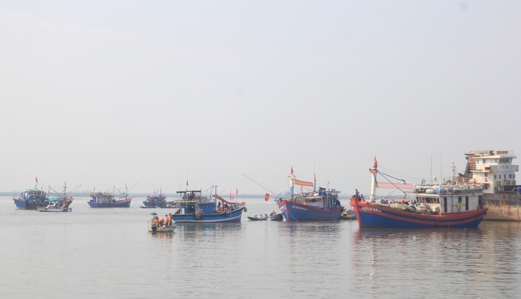Quang Ninh, Binh Thuan, Quang Tri បានចាត់វិធានការយ៉ាងខ្លាំងក្លាប្រឆាំងនឹងការនេសាទ IUU Quang Ninh, Binh Thuan, Quang Tri បានចាត់វិធានការយ៉ាងខ្លាំងក្លាប្រឆាំងនឹងការនេសាទ IUU